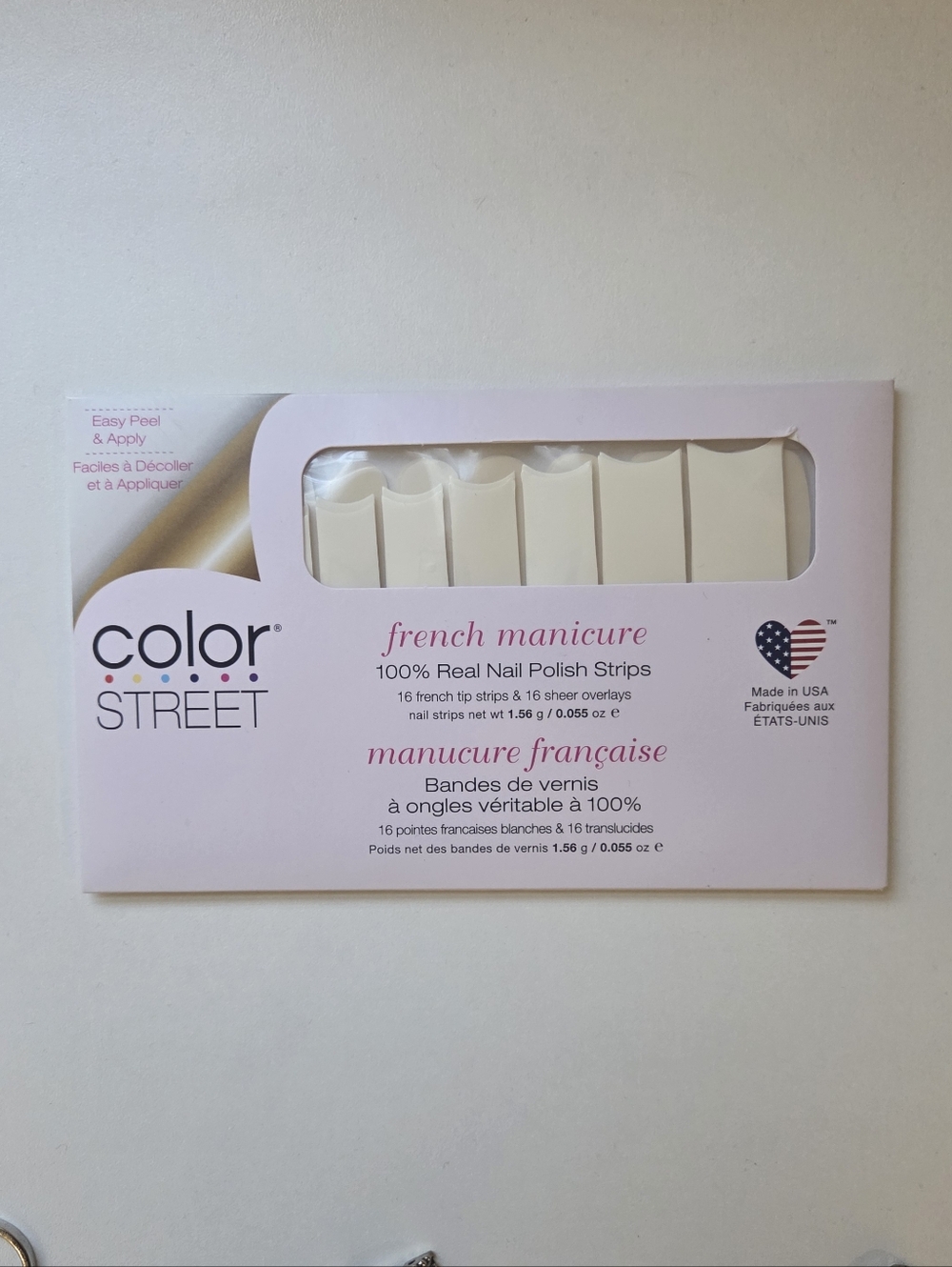 Color Street Meet Me in Paris Nail Polish Strips